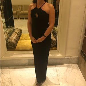 Women’s Black Long Gown